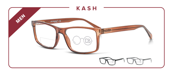 Wide Dual Bifocal Reading Glasses for Men