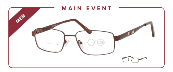 XL Metal Dual Strength Bifocal 