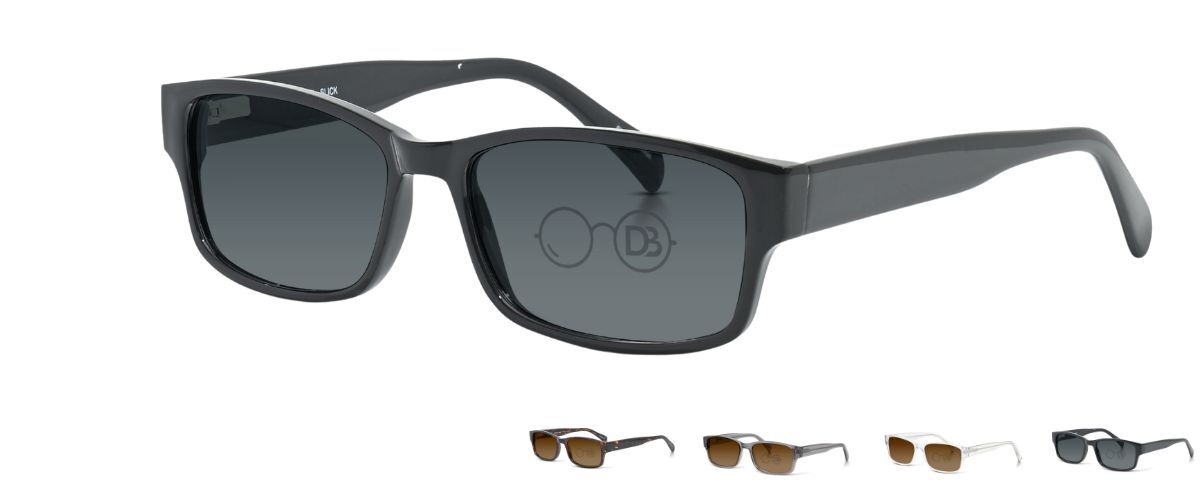 Trendy Rectangular Bifocal and Full Reading Sunglasses 