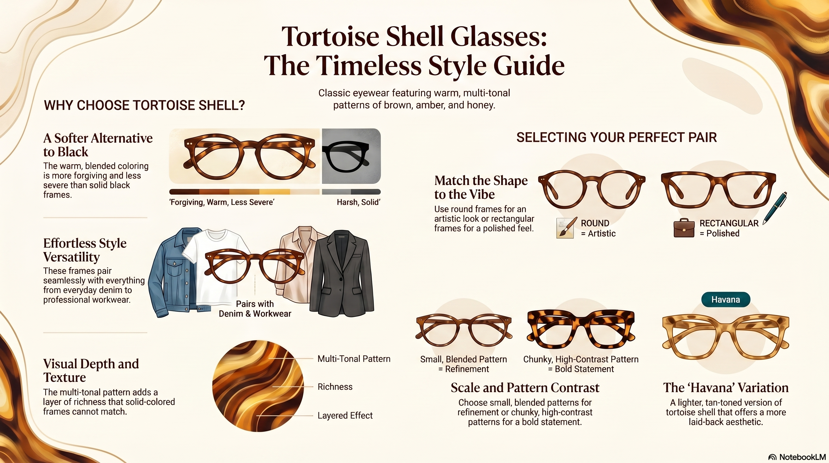 Complete Guide To Tortoise Shell Glasses