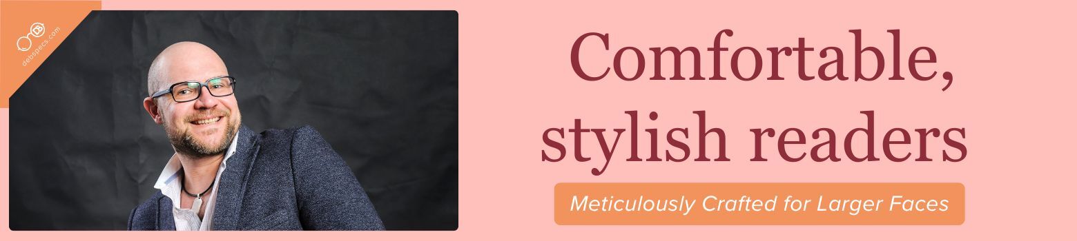 XL Men’s Glasses – Oversized Frames for Larger Faces
