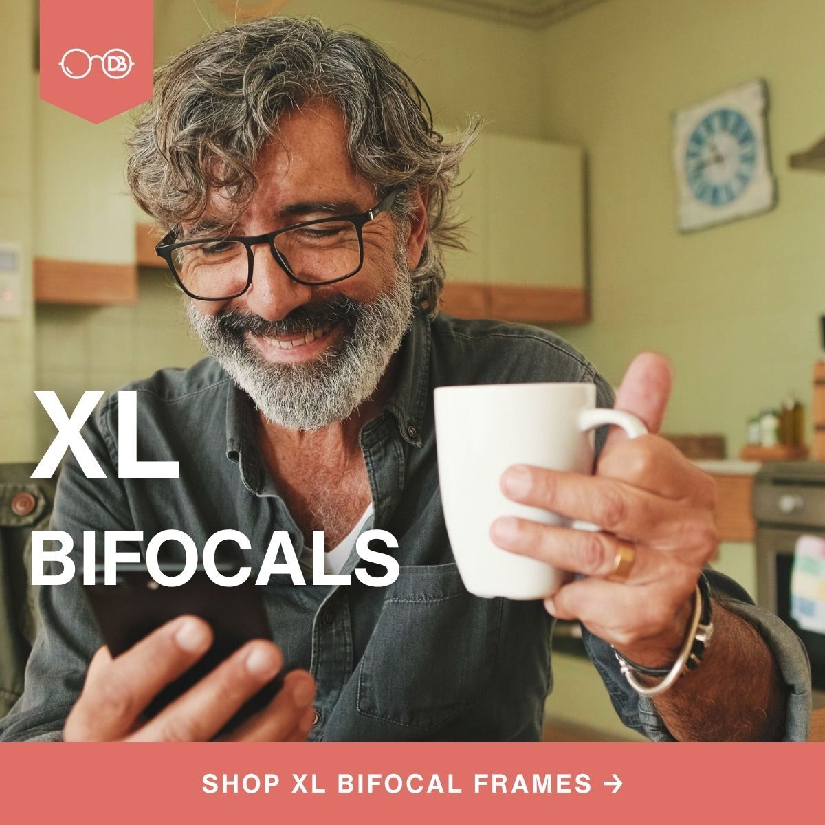XL Bifocal Reading Glasses