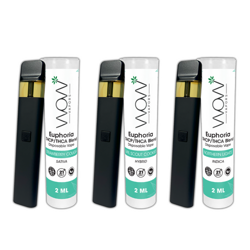 Euphoria THCP Disposable Vape Bundle 2g (3-Pack) product image