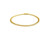 Solid Curb Bracelet in 14k Yellow Gold (3.60 mm)