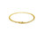Solid Curb Bracelet in 14k Yellow Gold (3.60 mm)