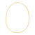 14k Yellow Gold High Polish The Textured Fancy Chain Necklace (4mm)