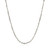 Rhodium Plated 2.2mm Sterling Silver Sparkle Style Chain (2.20 mm)