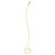 Large Open Heart Necklace in 14K Yellow Gold