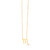 14K Yellow Gold Scorpio Necklace