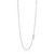 14k White Gold Adjustable Cable Chain (1.50 mm)