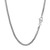 14k White Gold Solid Round Box Chain (2.5 mm)
