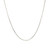 Sterling Silver Rhodium Plated Cable Chain (1.10 mm)