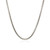 Sterling Silver Rhodium Plated Round Box Chain (1.30 mm)