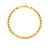 14k Yellow Gold French Cable Chain Bracelet  (4.80 mm)