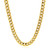 14k Yellow Gold Semi Solid Miami Cuban Chain (5.00 mm)