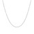 14k White Gold Cable Link Chain (0.50 mm)