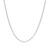 Sterling Silver Rhodium Plated Round Cable Chain (1.80 mm)