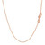 14k Rose Gold Diamond Cut Cable Link Chain (1.30 mm)