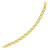 14k Yellow Gold Curb Chain Design with Diamond Cuts Bracelet (8.80 mm)