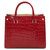 Tuscany Leather Croque Croc Embossed Italian Leather Handbag