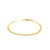1.5mm 14k Yellow Gold Super Flex Herringbone Anklet