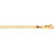 3.2mm 10k Yellow Gold Mariner Link Anklet 