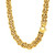 14k Yellow Gold Byzantine Motif Chain Necklace
