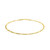 Figaro Anklet in 14k Yellow Gold (1.9 mm)
