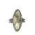 Vintage Mother of Pearl Ring in Sterling Silver - Size 6 