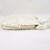 Encore Vintage Evening Bag Beads Sequins White Pink Made in Hong Kong 