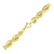 14k Yellow Gold Twisted Rope Link Chain Necklace
