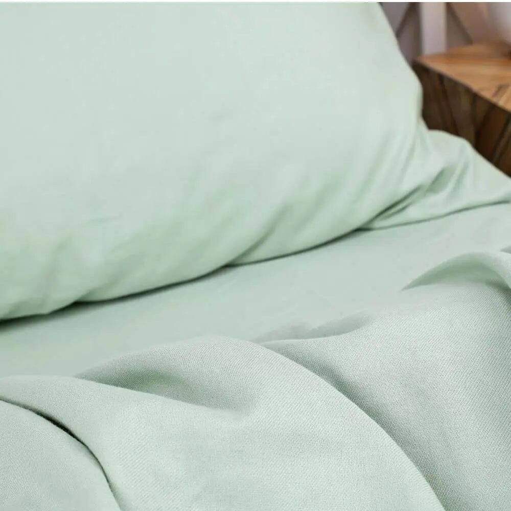 Eucalyptus Flannel Blend Sheet Set - Thumbnail 2