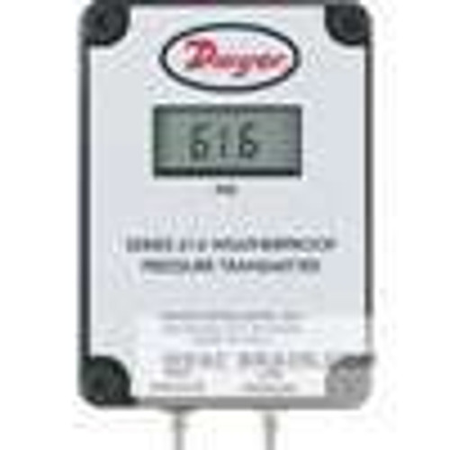 Dwyer Instruments 616W-3-LCD, Differential pressure transmitter, range 0-10" wc, max pressure 5 psig