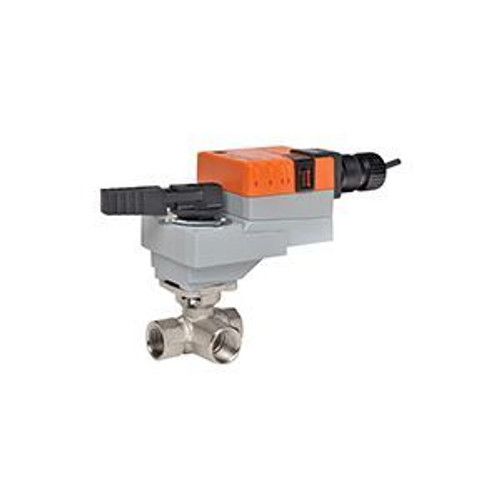 Belimo B311+TR24-3-T US, 3-way CCV, SS Trim, 1/2", CV 19 CCV w/ Stainless Steel Ball and Stem