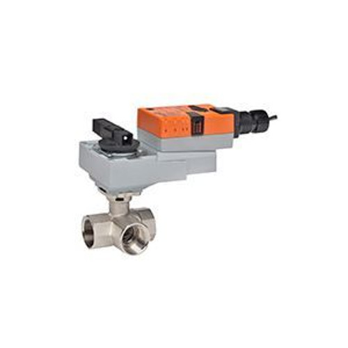 Belimo B330+ARB24-3, 3-way CCV, SS Trim, 1-1/4", CV 19 CCV w/ Stainless Steel Ball and Stem