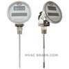 Dwyer Instruments DBTA3122, Digital solar-powered bimetal thermometer, range -58 to 158Â¡F, 12" stem