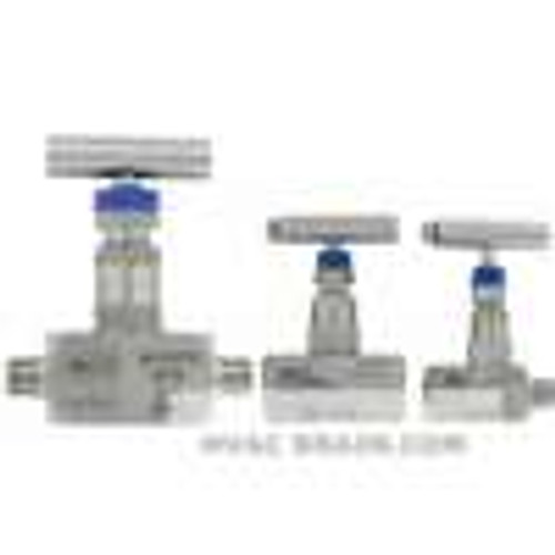 Dwyer Instruments HNV-SSS34B, 1/2" needle valve, female x female