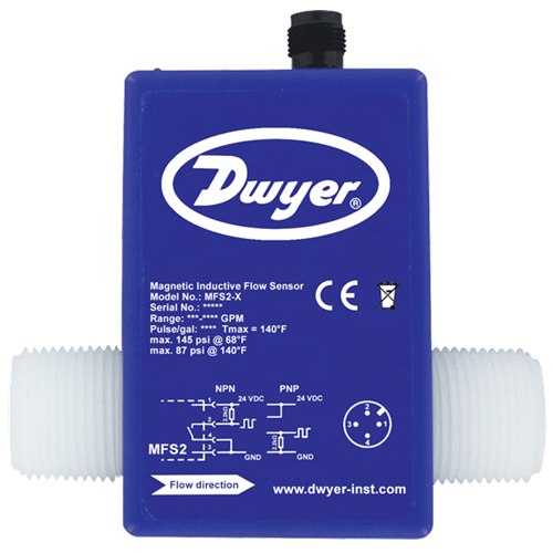 Dwyer Instruments MFS2-6 1-1/4" 125-250 LPM