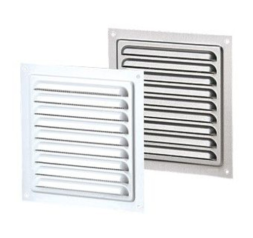 Vents US MVM 200 S, 8x8 Metal Vent Grille with Polymeric Coating