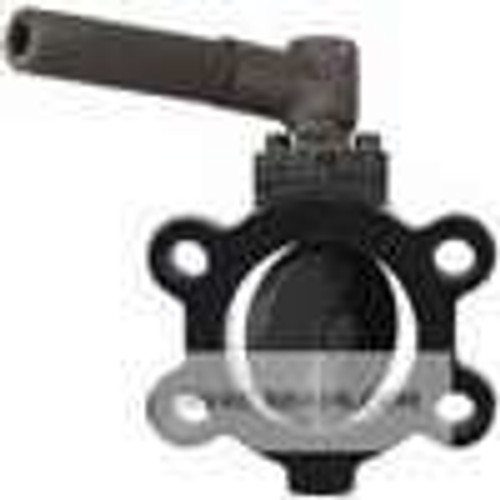 Dwyer Instruments SAE-25, Butterfly valve, 2-1/2" SAE flange size