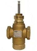 Siemens 599-03199, Flowrite 3-Way Valve 1/2"(15mm) line size, 16 CV, Brass Trim, F Ã¥Â~F, ANSI 250