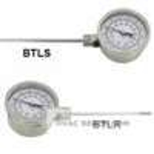 Dwyer Instruments BTLS360121, Bimetal thermometer, 6" stem, range 50 to 400