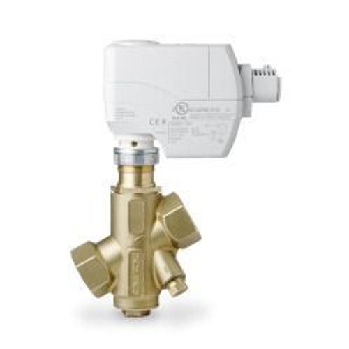 Siemens 232-04301-3, PICV, 1/2 inch, 3 GPM max flow preset, with SSD Actuator, 3P (floating), SR