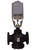 Siemens 294-05932, Valve Assembly: 2-Way, NC, 4-inch, 160 CV, Equal Percentage, Stainless Steel Trim, Flanged, Proportional Control, Electro-Hydraulic Actuator, Spring Return