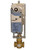 Siemens 298-03162, Valve Assembly: 2-Way, NO, 1/2-inch, 1 CV, Equal Percentage, Brass Trim, FxF, 0-10 Vdc Modulating Control, Electronic Actuator, Spring Return