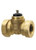 Siemens 599-00213, 599 Series Zone Valve, 1-inch, two-way, 70 CV, linear, ANSI 125, 1/10-inch stroke, NPT end connections