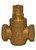 Siemens 599-02000C, MT Series 1/2" 2-Way Valve, 04 CV,  NC, Modified Equal Percent, Brass Trim,  FxF, ANSI 250