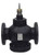 Siemens 599-06614, Flowrite two-way 6-inch high close-off valve ANSI 125, NO, SS trim