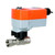 Belimo B215HT046+TFRB24-SR-S, 2-way, HT-CCV, 1/2" NPT, 0.46cv with Spring, 18in-lb, 2-10V, 24V, SW