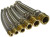 HCI Flexible Hose Connectors HC-BM _ -36, 3/4", 36"